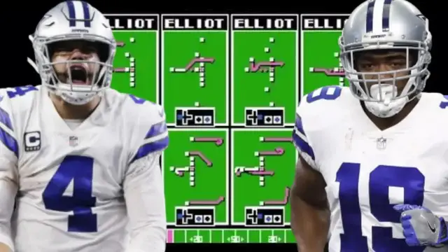 'Video thumbnail for law nation sports: tecmo super bowl: cowboys vs giants - ezekiel elliott, dak prescott, amari cooper touchdown!'