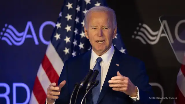 'Video thumbnail for Biden criticizes Trump administration’s handling of Social Security'