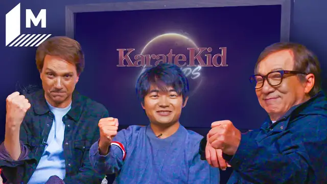 'Video thumbnail for Jackie Chan, Ralph Macchio, and Ben Wang choose their ultimate 'Karate Kid: Legends' squad'