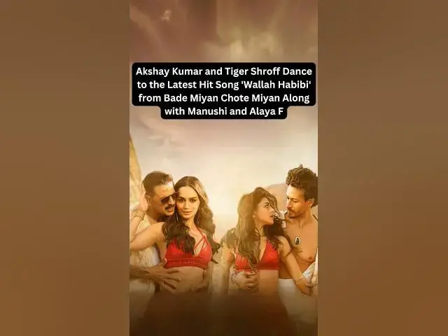 'Video thumbnail for View the Latest Bollywood News..Link in the bio..#shorts #akshaykumar #tigershroff #song #shortvideo'