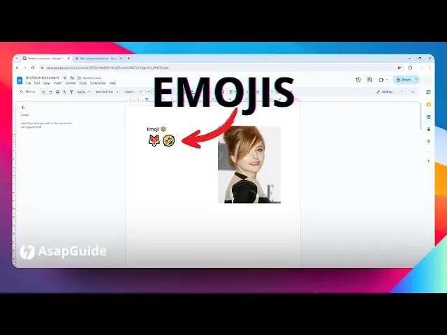 'Video thumbnail for How to Add Emoji in Google Docs'