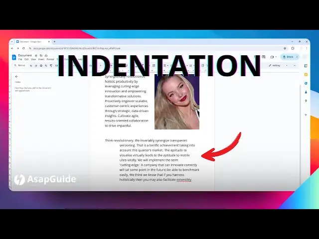 'Video thumbnail for How to Indent Second Line in Google Docs'