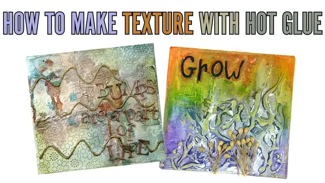 'Video thumbnail for Make Texture with Hot Glue'