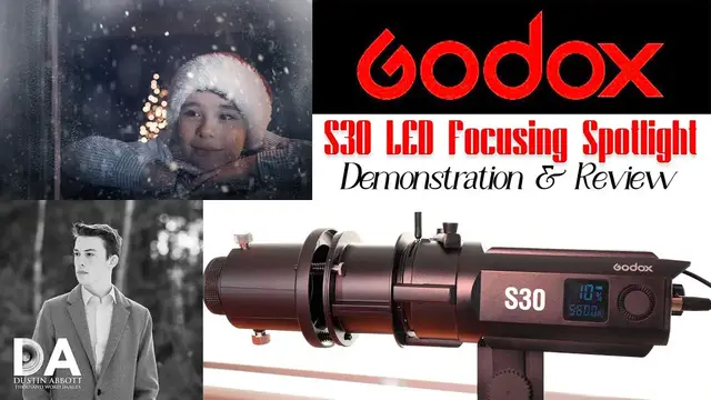 'Video thumbnail for Godox S30 Modular LED Spotlight Review | 4K'