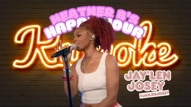 'Video thumbnail for Heather B’s Karaoke Hour: Jay’len Josey Shines Bright 🌟'