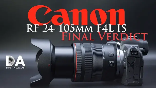 'Video thumbnail for Canon RF 24-105mm F4L IS:  Final Review | 4K'