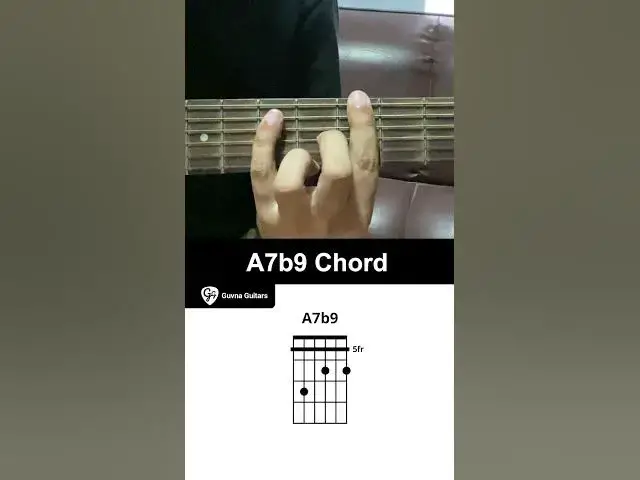 'Video thumbnail for How To Play The A7b9 Chord On Guitar - Guvna Guitars'