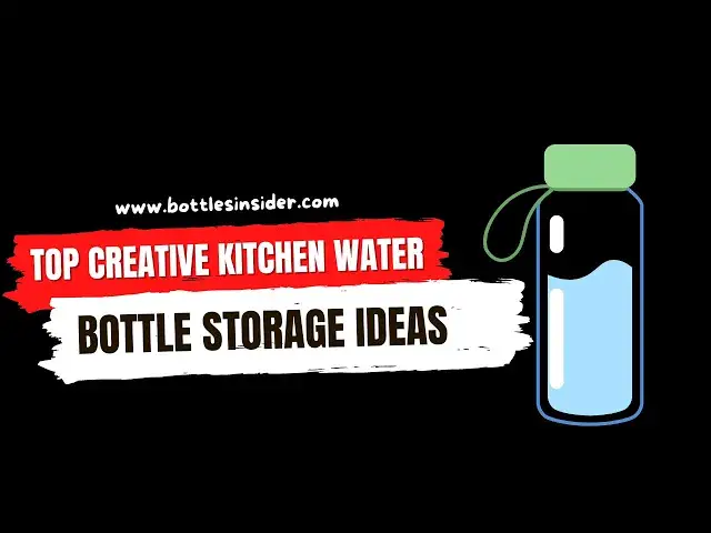 'Video thumbnail for Top Creative Kitchen Water Bottle Storage Ideas'