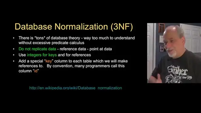 'Video thumbnail for Databases(Representing Relationships) - Python Tutorial - (Part 64)'