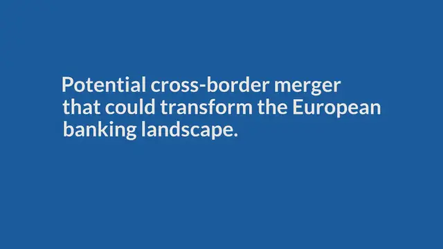 'Video thumbnail for What buying Commerzbank would mean for UniCredit — and the banking sector'