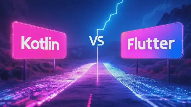 'Video thumbnail for Kotlin vs. Flutter: Choosing the Right Tool for Android Development'