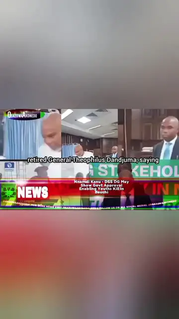 'Video thumbnail for Nnamdi Kanu - DSS DG May Show Govt Approval Enabling Youths Kill In Bauchi       '