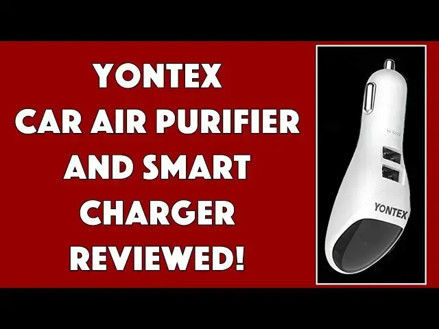 'Video thumbnail for Yontex Car Air Purifier and Charger - REVIEWED!'