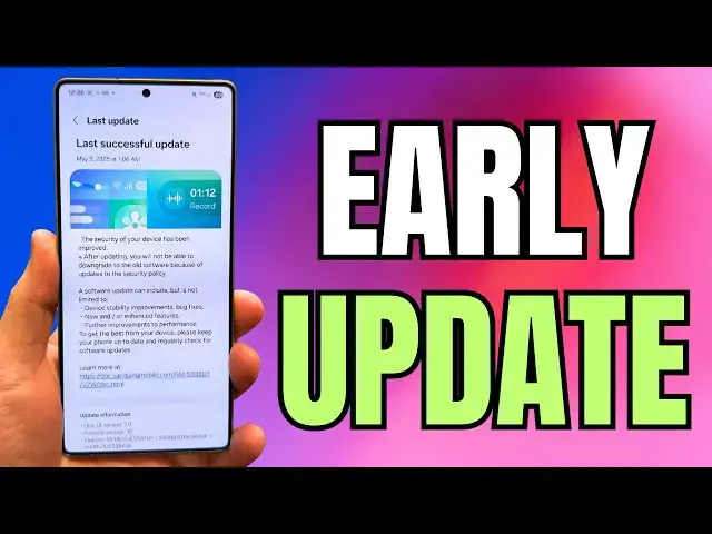 'Video thumbnail for Early Samsung Update Arrives With Critical Fixes For Galaxy Smartphones'