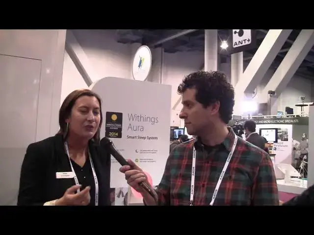 'Video thumbnail for Hands On With Withings Aura At CES'