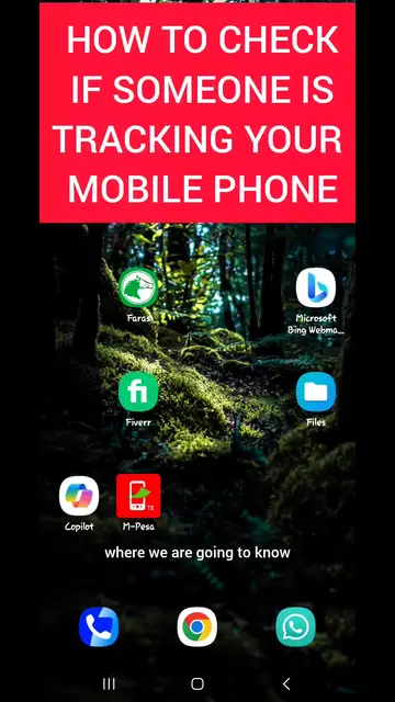 'Video thumbnail for How To Block My Phone From Being Tracked'