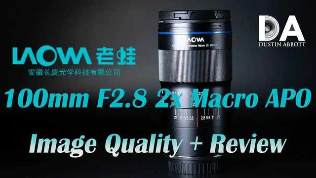 'Video thumbnail for Laowa 100mm F2.8 2X Macro APO:  Review | 4K'