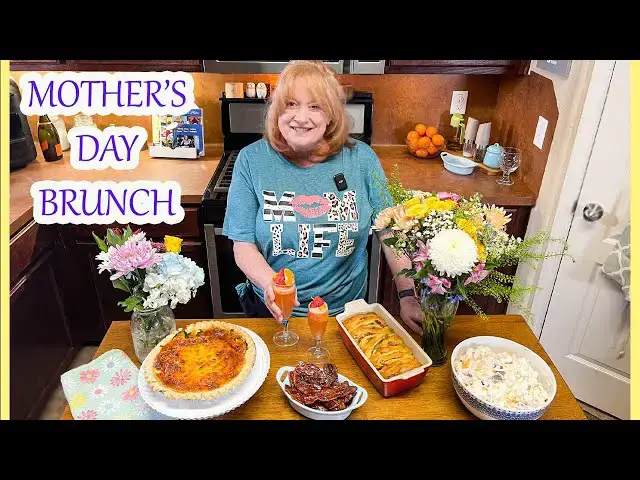 'Video thumbnail for COOK A MOTHER'S DAY BRUNCH WITH ME'