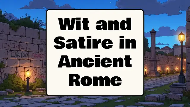 'Video thumbnail for Wit and Satire in Ancient Rome'