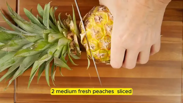 'Video thumbnail for No-Added-Sugar Peach-Pineapple Mocktail – The Ulti'