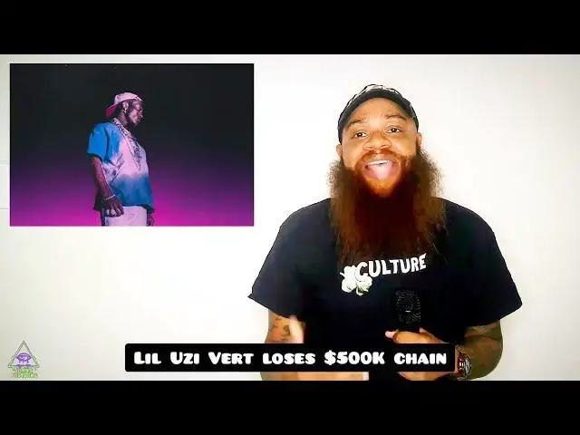 'Video thumbnail for Lil Uzi Vert loses $500K chain while performing in NYC'