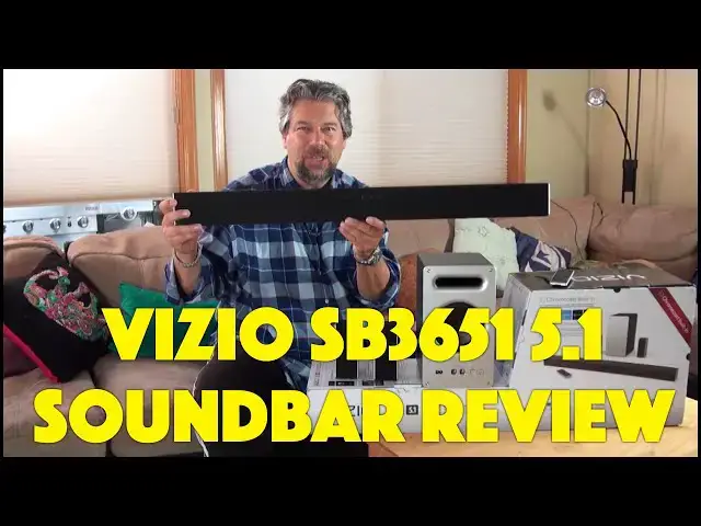 'Video thumbnail for Vizio SB3651 5.1 Soundbar with Chromecast & Bluetooth - REVIEWED!'