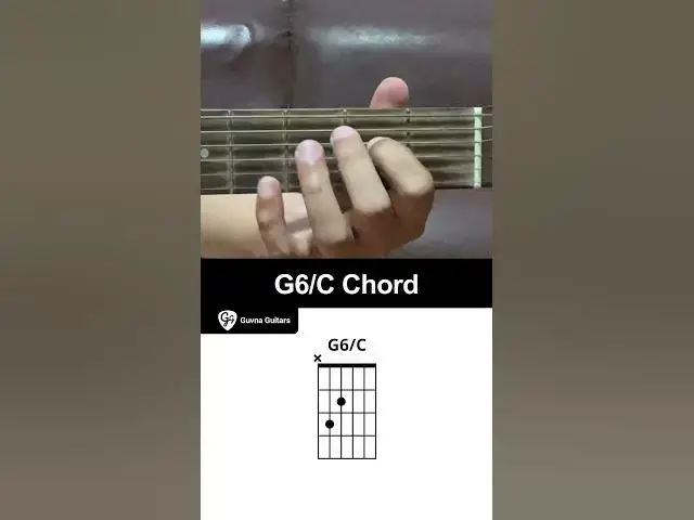 'Video thumbnail for How To Play The G6/C Chord On Guitar - Guvna Guitars'