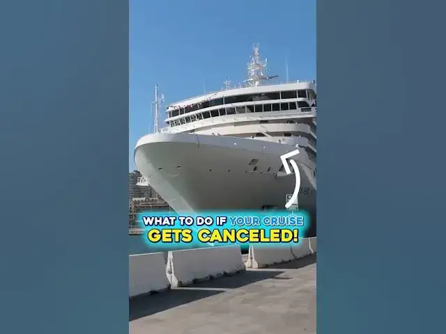 'Video thumbnail for What If Your Cruise Is Cancelled? #shorts #cruisetips'