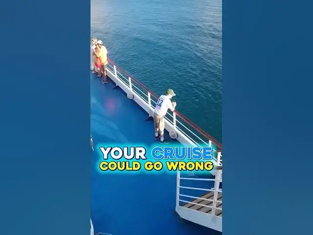 'Video thumbnail for What If You Fall Ill Or Get Injured On A Cruise? #shorts #cruisetips'