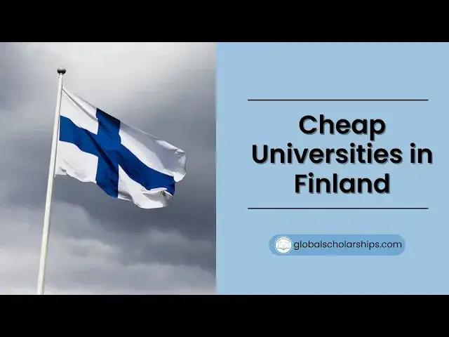 'Video thumbnail for 5 Cheap Universities in Finland for International Students'