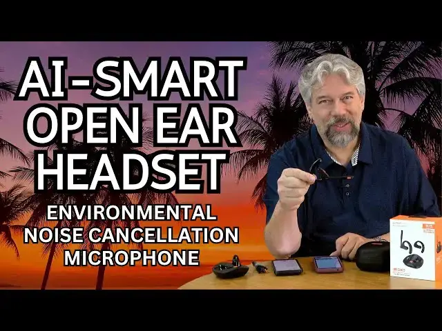 'Video thumbnail for Hear Everything with the EKSA Telecom S30 AI-Powered Open Ear Headset'