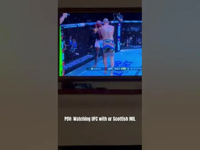 'Video thumbnail for Ange’s MIL came to the fight party for #UFC307 😅🙈 #mma #ufc #funny'