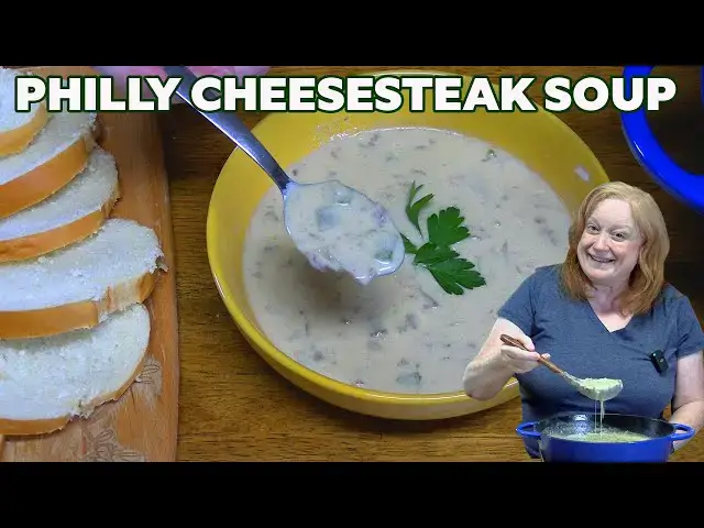 'Video thumbnail for PHILLY CHEESESTEAK SOUP'