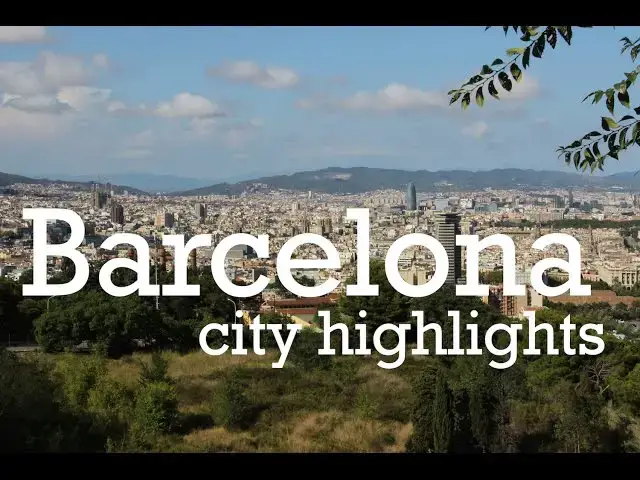 'Video thumbnail for Barcelona City Tour Highlights Travel Vlog'