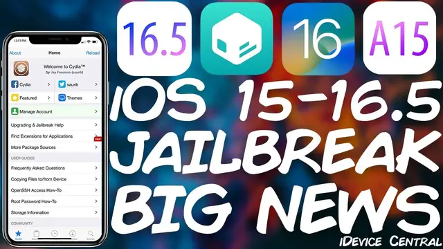 'Video thumbnail for iOS 16.0 - 16.5 A12+ JAILBREAK IMPORTANT NEWS: iOS 16.5 No Longer Signed! Best Versions To Be On!'