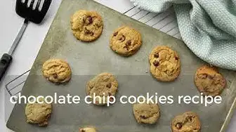 'Video thumbnail for chocolate chip cookies recipe'