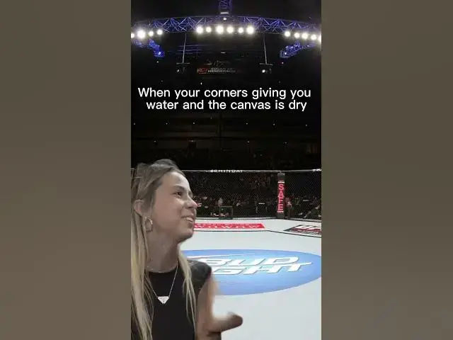 'Video thumbnail for When your corners giving you water and the canvas is dry #hawktuah #ufc #podcast'