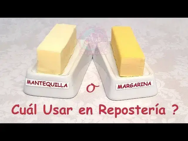 'Video thumbnail for Mantequilla o Margarina - Diferencias y Cuál es la Mejor para Hornear │Club de Reposteria'