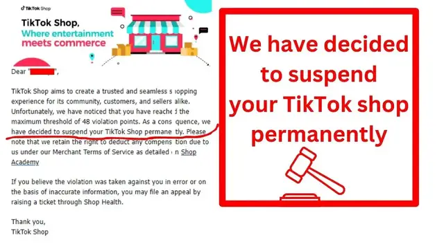 'Video thumbnail for BANNED From TikTok Shop After 1 Day'