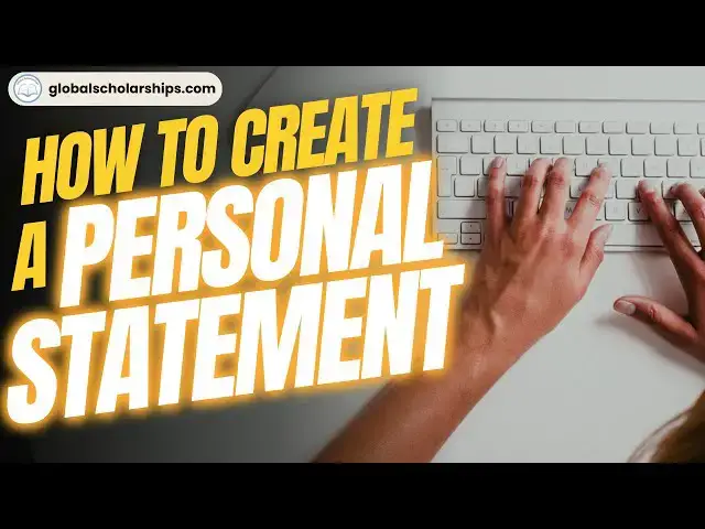 'Video thumbnail for How to Write an Outstanding Personal Statement'