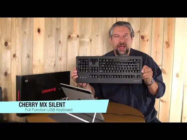 'Video thumbnail for Cherry MX Silent - retro old school USB keyboard - REVIEW'
