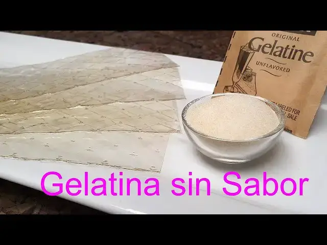 'Video thumbnail for Gelatina sin Sabor -  Cómo Funciona y Usos en Repostería │Club de Reposteria'