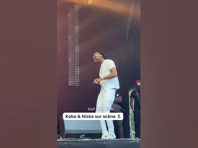 'Video thumbnail for Ce classique sur scène 🔝 #kobalad #niska'