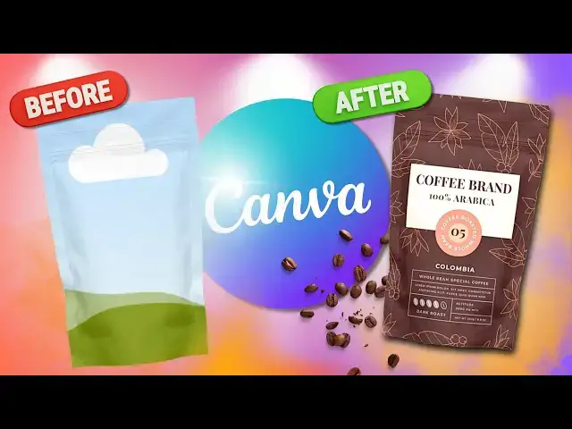 'Video thumbnail for How to Create a Coffee Pouch Mockup in Canva No Photoshop Needed'