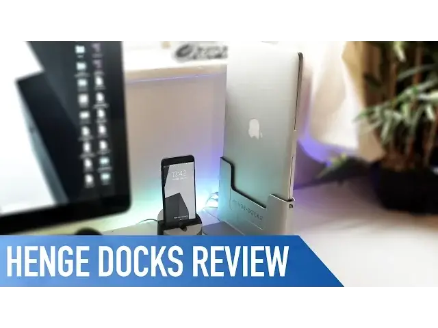 'Video thumbnail for The Best MacBook Dock: Henge Docks Vertical Dock | Review'