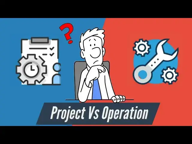 'Video thumbnail for Projects vs Operations EXPLAINED in 5 Minutes'