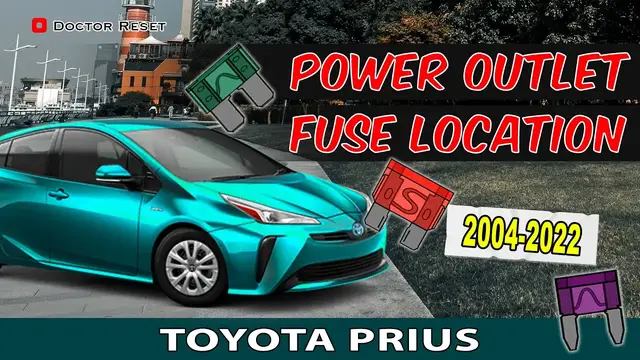 'Video thumbnail for 2004-2022 Toyota Prius 🛠 Unveiling the Hidden Fuse Location for the Cigarette Lighter Power Outlet'
