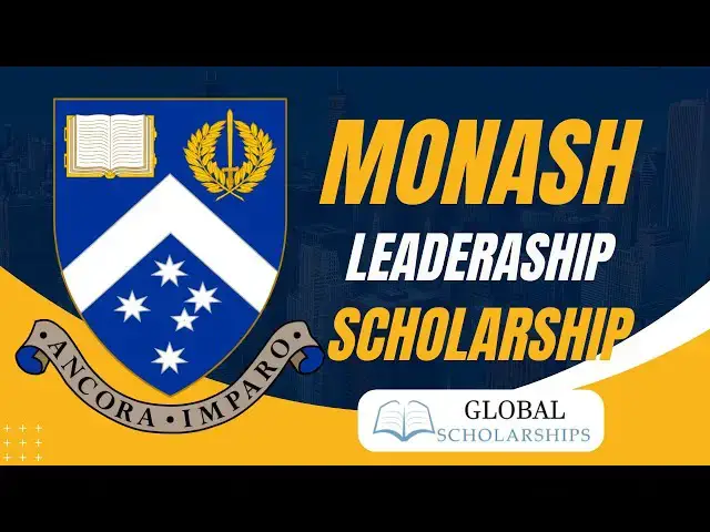 'Video thumbnail for Monash International Leadership Scholarship at Monash University | Study in Australia'