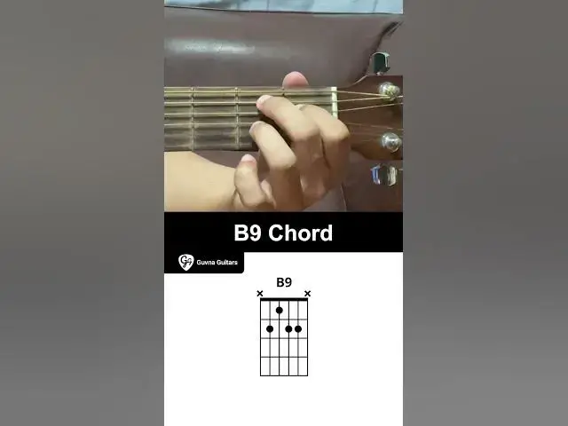 'Video thumbnail for How To Play The B9 Chord On Guitar - Guvna Guitars'