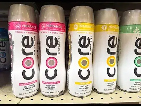 'Video thumbnail for Core Water Ingredients Nutrition Facts'